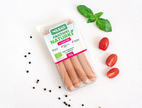 Parówki wieprzowe z szynki BIO 150 g