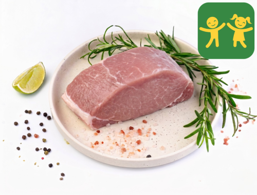 Schab wieprzowy bez kości surowy EKO ok. 0,4 kg