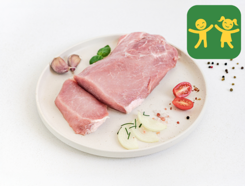 Schab wieprzowy bez kości EKO surowy  ok. 0,8 kg