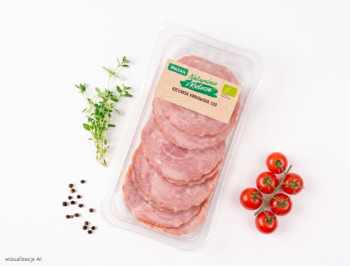 Kiełbasa krakowska w plastrach EKO 100 g