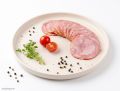 Kiełbasa krakowska eko w plastrach 100g.png