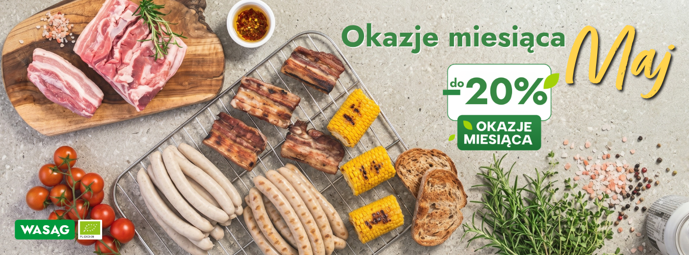 Baner okazje miesiąca maj 2026