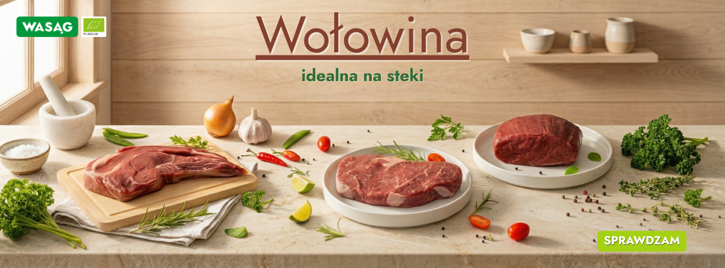 Wołowina na steki - nowość