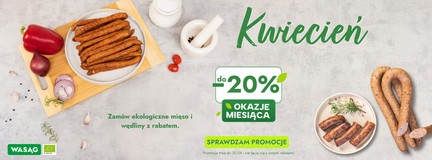 Baner okazje miesiąca kwiecień 2026