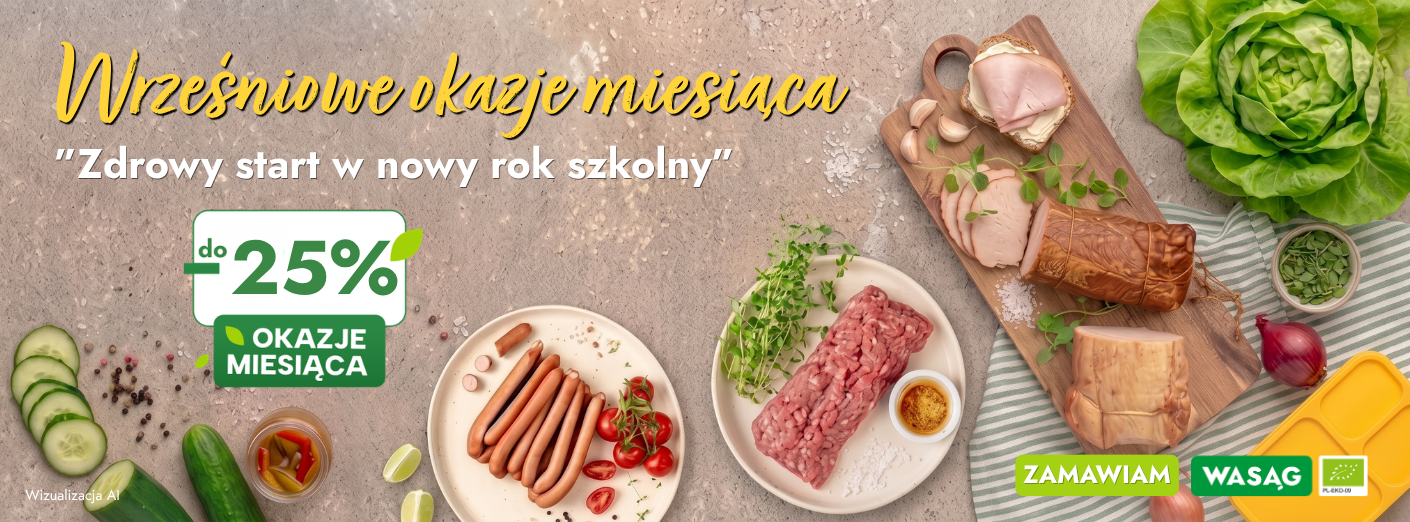 Baner na okazje miesiąca wrzesień 2026